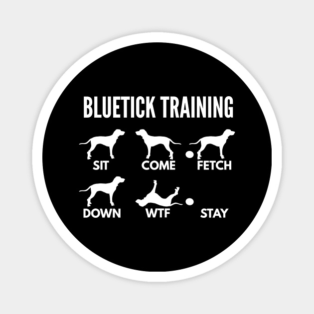 Bluetick Coonhound Training Bluetick Tricks Magnet by DoggyStyles